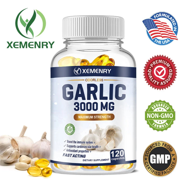 Garlic - Supports Heart Health, Supports Respiratory and Immune Health, Cleansing and Detoxification in Pakistan