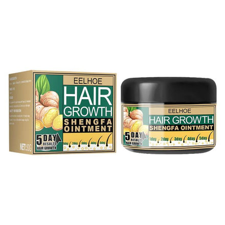 Ginger Oil Vitamin E Oil Hair Growth Cream Moisturizing Care Essence Hair Scalp Loss Massage Treatment Hair Conditioner H8O6
