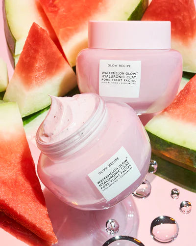 Watermelon Glow Hyaluronic Clay Pore-Tight Facial Glow Recipe