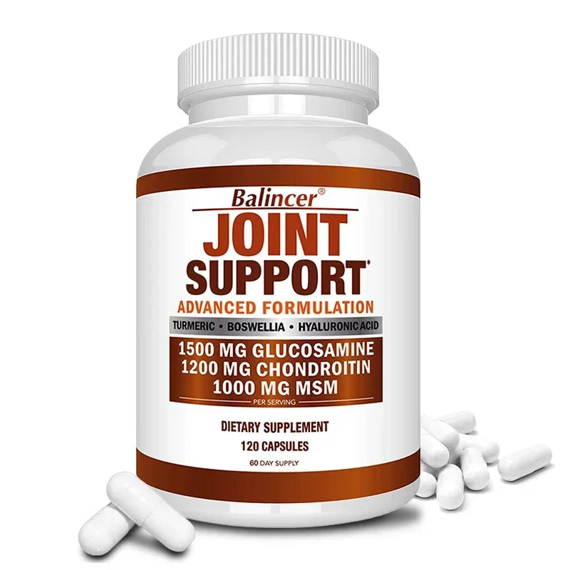 Glucosamine Chondroitin Turmeric Msm Boswellia - Joint Health Support Supplement