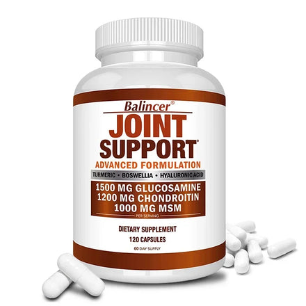 Glucosamine Chondroitin Turmeric Msm Boswellia - Joint Health Support Supplement