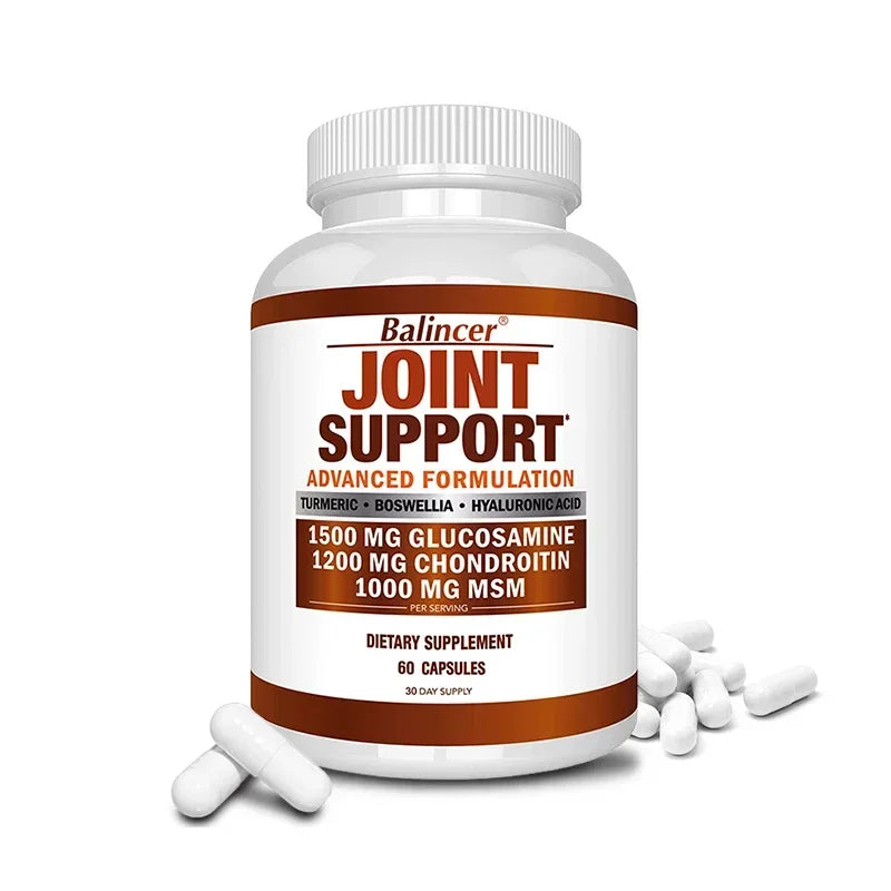 Glucosamine Chondroitin Turmeric Msm Boswellia - Joint Health Support Supplement