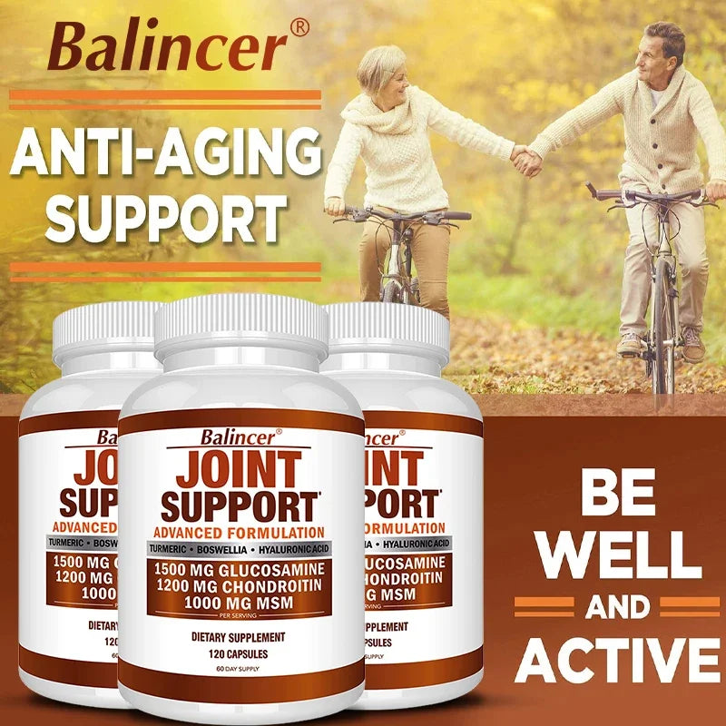 Glucosamine Chondroitin Turmeric Msm Boswellia - Joint Health Support Supplement