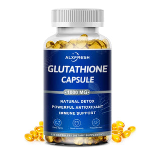 Glutathione Capsules Antioxidant Supplements Enhance Immune System and Skin Health Whitening Beauty Skin Care and Anti-aging