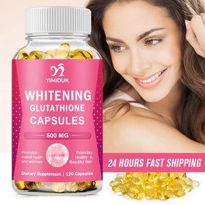 Glutathione Capsules Collagen, Antioxidant Anti-Aging, Boosting Immunity, Glowing Skin, Skin Whitening Health Supplement in Pakistan