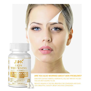 Glutathione Capsules Supplement Antioxidant Immunity Dull Skin Whitening Healthy Supplement in Pakistan