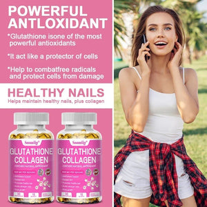 Glutathione Collagen Capsule Supplement, Antioxidant, Improve Immunity Skin Teeth & Bone Health, Whitening & Healthy Skin Care in Pakistan