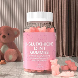 Glutathione Collagen Gummies Skin Brightening Vitamin VC Whitening Anti Skin Aging Spot Removal Dietary Supplement in Pakistan