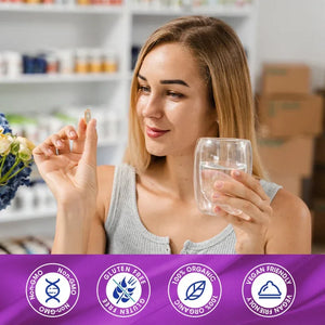 Glutathione Skin Whitening Supplement - Glutathione Capsules Anti-Aging Antioxidant, Skin Nutrition Detox Immunity