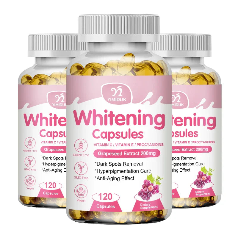 Glutathione With White Tomato Glutathione Whitening Capsules Anti-aging Anti-oxidation Shiny Skin