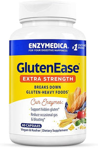 GlutenEase Extra Strength, Maximum Potency Digestive Enzymes, Supports Gluten & Casein Intolerance, 60 Count in Pakistan