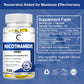 Greenpeople Nicotinamide Capsules Vitamin B3 Diet Supplement Boost Skin Beauty Whitening Repair Anti-aging Cardiovascular Health