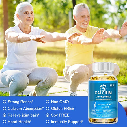 Greensure Vitamin D3+K2+B12 Capsules High Potency Food -Based Immune Support, Bone Health & Mood Balance Supplement