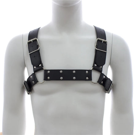 Fetish Men Leather Gay Sexy Leather Suspenders Harness BDSM Gay Sex Harness Belts Sexual Body Bondage Straps Punk Rave Cotumes