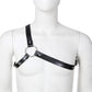 Fetish Men Leather Gay Sexy Leather Suspenders Harness BDSM Gay Sex Harness Belts Sexual Body Bondage Straps Punk Rave Cotumes