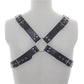 Fetish Men Leather Gay Sexy Leather Suspenders Harness BDSM Gay Sex Harness Belts Sexual Body Bondage Straps Punk Rave Cotumes