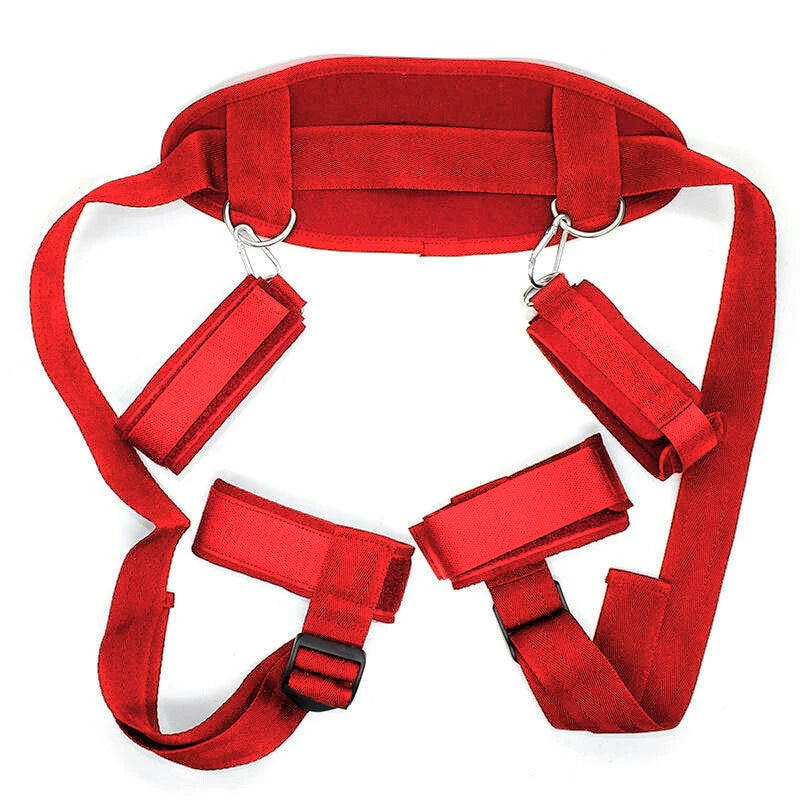 Adjustable Handcuffs And Blindfold Adult Toys For Women Couples Collar Erotic Bdsm Bondage Set No Vibrator Games.