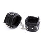 New Adjustable PU Leather Handcuffs Neck Collars,Soft Padded Hand Cuffs Ankle Cuffs,BDSM Cosplay Costumes Bondage Adults Sex Toy