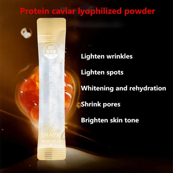 Lyophilized Powder Wrinkle Free Whitening Essence No Wash Sleeping Mask Water Supplement Night Moisturizing Jelly Mask Sheet in Pakistan in Pakistan