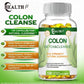 HEALTH Colon Cleansing Supplement - Full Body Colon, Digestive Regulation and Gut Health for Men and Women, 120 Capsules