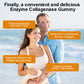 HFU Collagen Enzyme Gummies for Weight Loss Slimming for Woman Beauty Health Anti-aging Reduce Wrinkles Protease Supplement