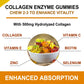 HFU Collagen Enzyme Gummies for Weight Loss Slimming for Woman Beauty Health Anti-aging Reduce Wrinkles Protease Supplement