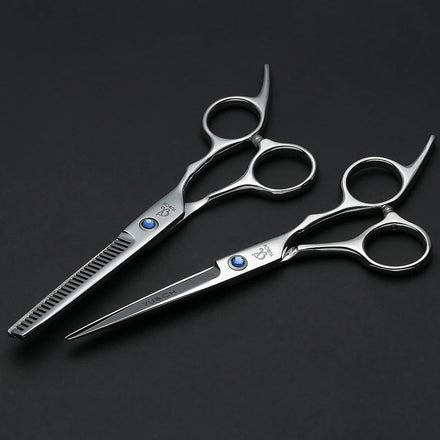 Hair Cutting Scissors Thinning Shears Kit Professional Barber Hairdressing Texturizing Salon Razor Edge Scissor Stainless Steel