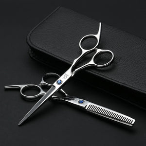 Hair Cutting Scissors Thinning Shears Kit Professional Barber Hairdressing Texturizing Salon Razor Edge Scissor Stainless Steel