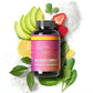 Hair Growth Vitamin -60 Capsules, A Natural Thickening Product Containing Biotin And Zinc - Hair Supplement