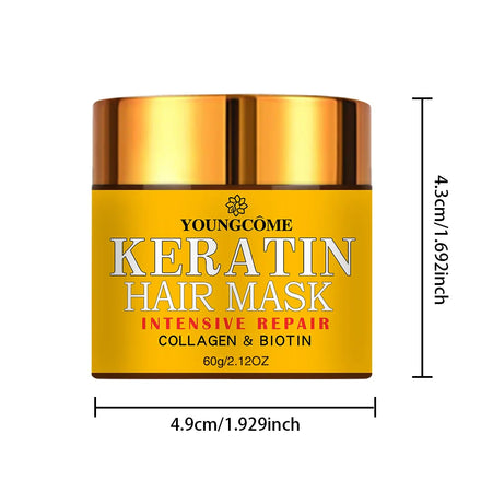 Hair Repairs Hair Mask Biotin Collagen Keratin Treatment Hairs Conditioner Hair Essential Oil Nourishing for Dry Damaged