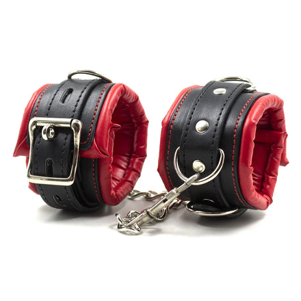 Handcuffs Neck Collars, Soft Padded Hand Cuffs Ankle Cuffs, BDSM Cosplay Costumes Bondage Adults