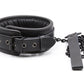 Black Genuine Leather Bdsm Bondage Set 3pcs Restraints Collars Ankle Cuff Handcuffs For Sex Bondage Set Sex Toys For Adults