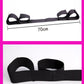 Adjustable Handcuffs And Blindfold Adult Toys For Women Couples Collar Erotic Bdsm Bondage Set No Vibrator Games.