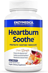 Heartburn Soothe, Fast-Acting Digestive Aid, Vanilla Orange, 90 Chews (45 Servings) in Pakistan