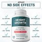 Height Boosting Vitamin Pills - L-Arginine Calcium Zinc Supplement - Height Boosting Vitamin Pills For Everyone - HGH Free