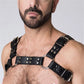 Fetish Men Leather Gay Sexy Leather Suspenders Harness BDSM Gay Sex Harness Belts Sexual Body Bondage Straps Punk Rave Cotumes