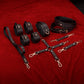 High End Custom Genuine Leather BDSM For Couple Women Men Bondage Accessories Adults Games Products Cross Handcuffs