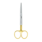 High Quality Mayo Metzenbaum Scissors Tissue Dissecting Scissors Str Cvd Silver Gold Handle 12.5-23cm