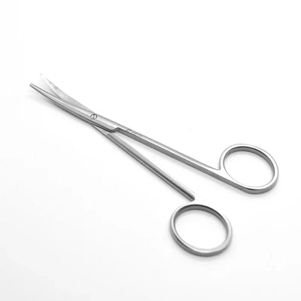 High Quality Mayo Metzenbaum Scissors Tissue Dissecting Scissors Str Cvd Silver Gold Handle 12.5-23cm