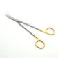 High Quality Mayo Metzenbaum Scissors Tissue Dissecting Scissors Str Cvd Silver Gold Handle 12.5-23cm