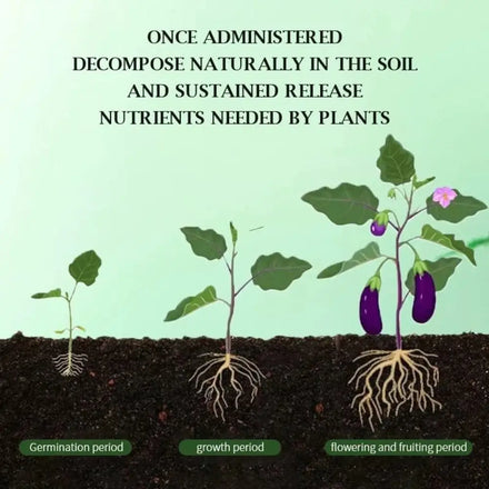 Home Gardening Universal Slow-release Tablet Organic Fertilizer All-purpose Fertilizer Ease Plant Food Make Feeding