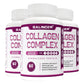 Hydrolyzed Collagen Peptides + Protein Supports Hair, Skin, Nails, Joints & Bones - Contains Type 5, I, II, III, V, X - Non-GMO