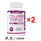 Hydrolyzed Collagen Peptides + Protein Supports Hair, Skin, Nails, Joints & Bones - Contains Type 5, I, II, III, V, X - Non-GMO