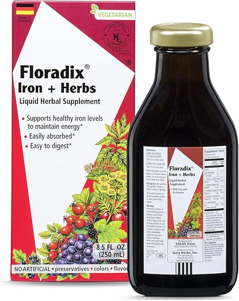 Iron & Herbs - Liquid Herbal Supplement for E in Pakistan
