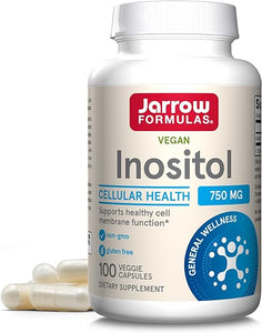 Jarrow Formulas Inositol 750 mg, Dietary Supplement, Liver Support for Cellular Health and General Wellness, 100 Veggie Capsules, Up to a 100 Day Supply in Pakistan