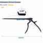 Kerrison Rongeur in Black long Veterinary orthopedics instrument
