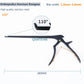 Kerrison Rongeur in Black long Veterinary orthopedics instrument