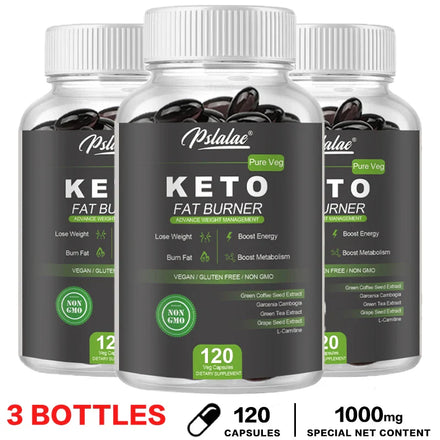 Keto Capsules - Weight Management Supplement, Boosts Metabolism, Supports Energy and Focus