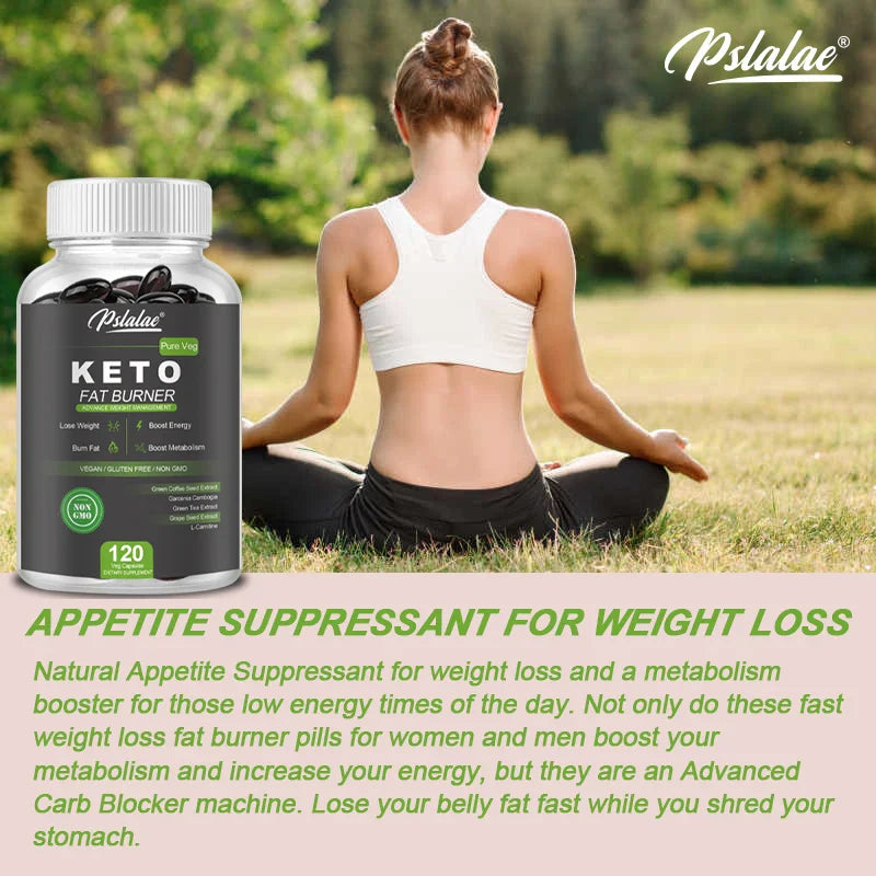Keto Capsules - Weight Management Supplement, Boosts Metabolism, Supports Energy and Focus
