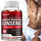 Korean Red Panax Ginseng Supplement - Increases Energy, Strength, Vitality, Performance and Focus